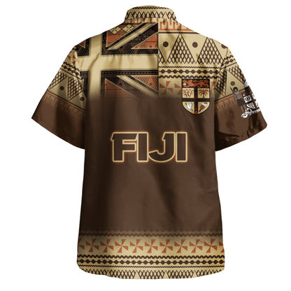 Fiji Hawaiian Shirt Noqu Suva Palm Tree Traditional Patterns