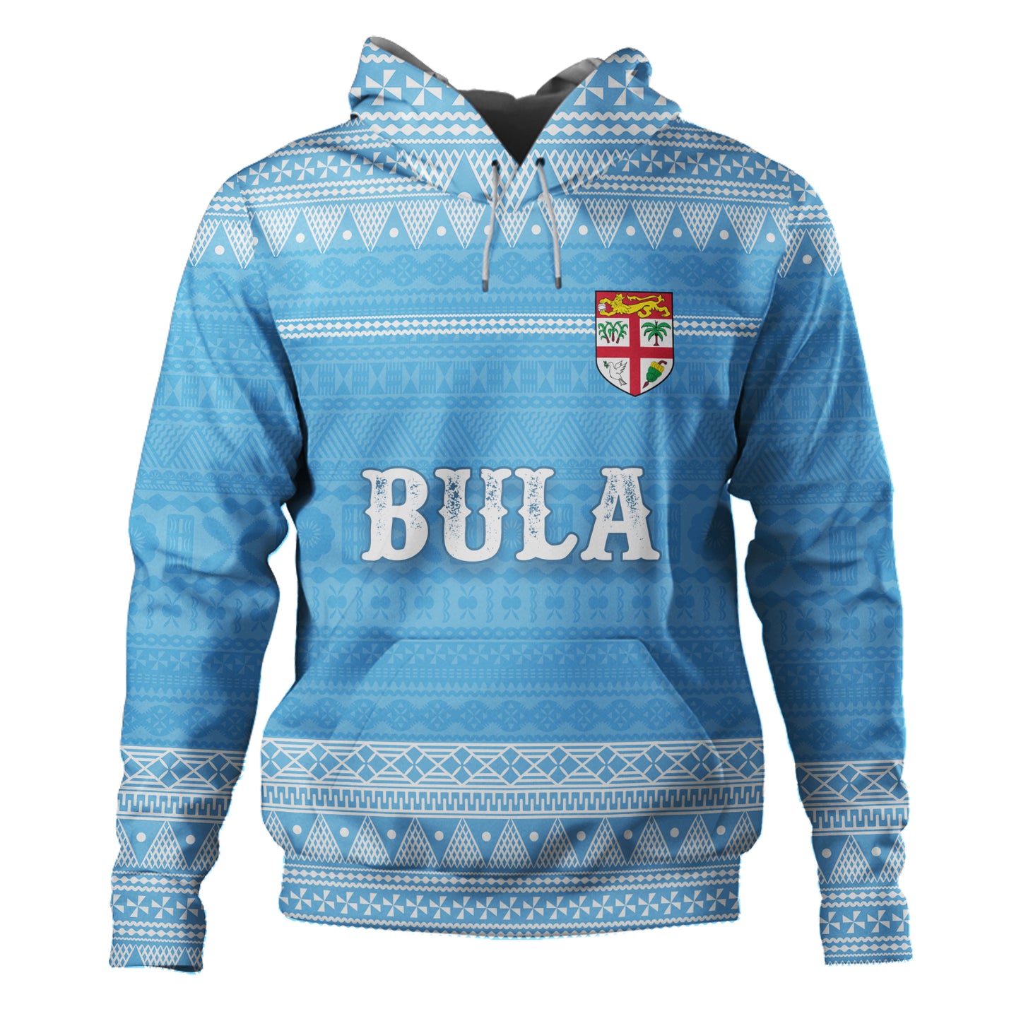Fiji Hoodie Bula Coat Of Arm Of Fiji Polynesian