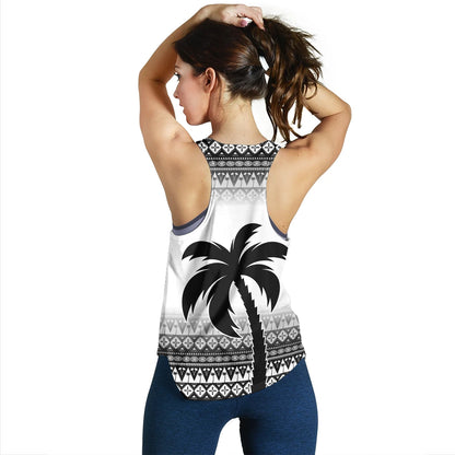 Fiji Women Tank Vintage Flying Fijians Rugby Tribal Pattern 2023