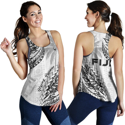 Fiji Women Tank Flying Fijians Polynesian Pattern 2023