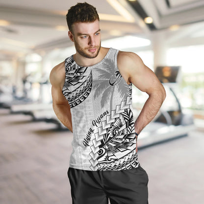 Fiji Tank Top Flying Fijians Polynesian Pattern 2023