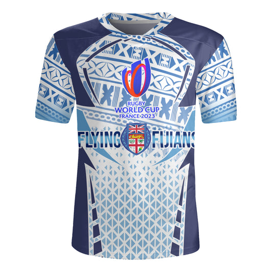 Fiji Flying Fijians Rugby Cup Men's All Over Printing Rugby Jersey
