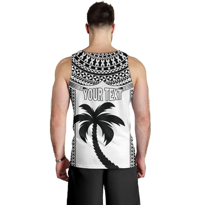 Fiji Tank Top Flying Fijians Rugby Tribal Pattern 2023