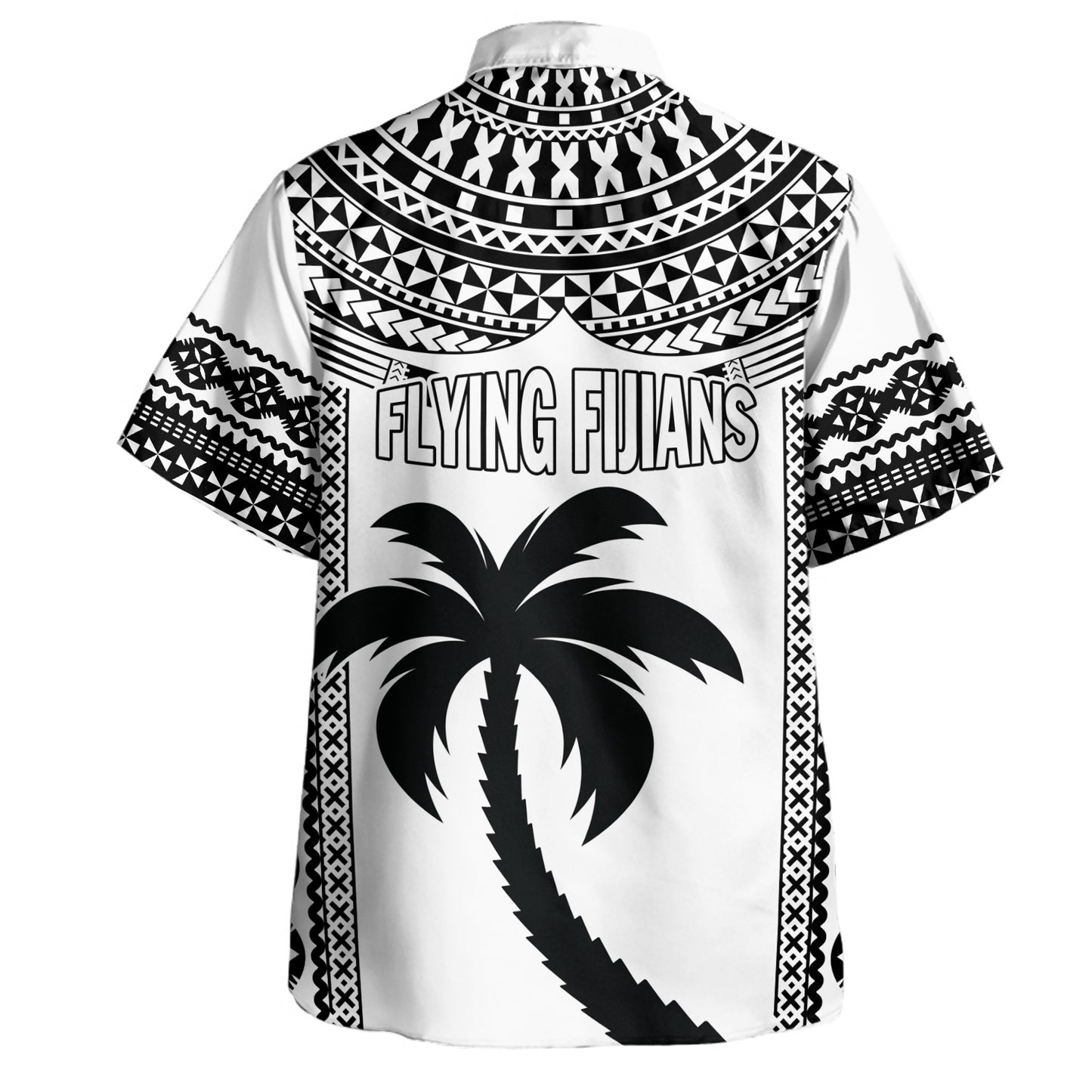 Fiji Hawaiian Shirt Flying Fijians Rugby Tribal Pattern With Shield 2023