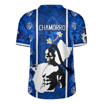 Guam Chamorro Warrior Traditional Tribal Patterns Men's All Over Printing Rugby Jersey