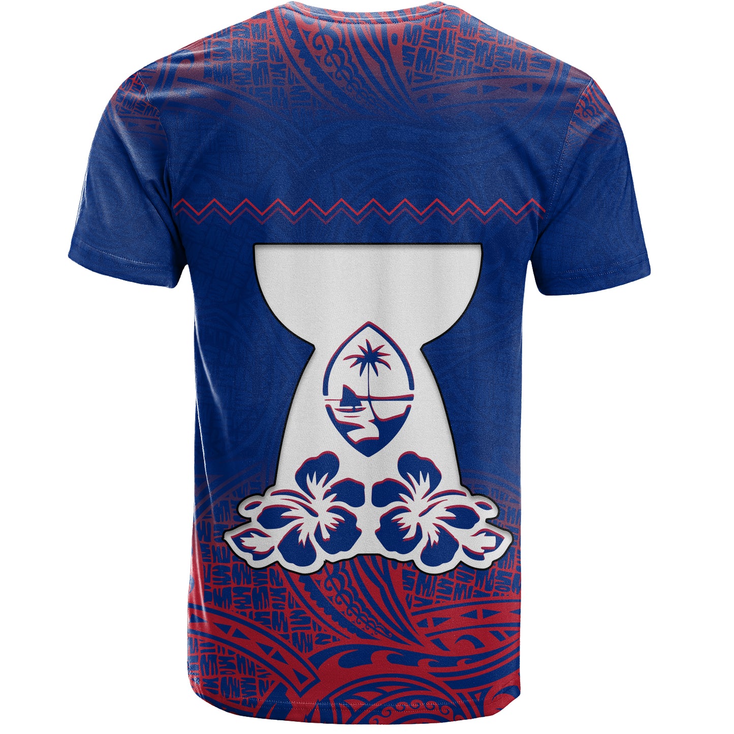 Guam T-Shirt White Latte Stone Guam Polynesian