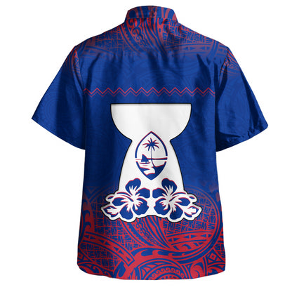 Guam Custom Personalised Hawaiian Shirt Chamorro Warrior Traditional Tribal Patterns
