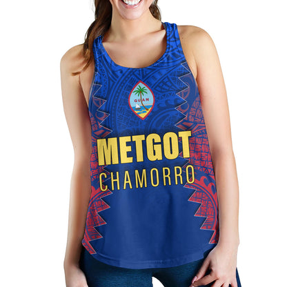 Guam Women Tank Metgot Chamorro Latte Stone Guam Polynesian