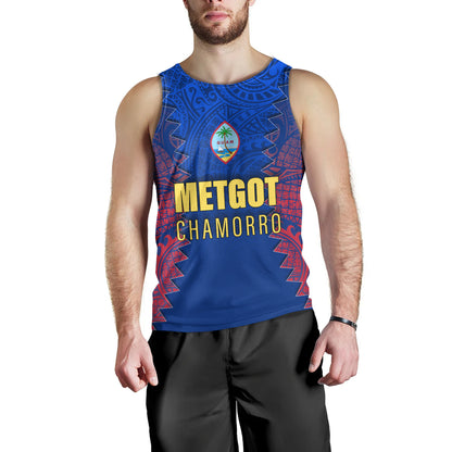 Guam Tank Top Metgot Chamorro Latte Stone Guam Polynesian