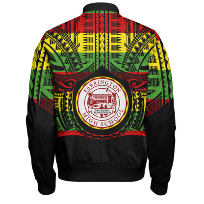 Hawaii Bomber Jacket Farrington High School Reggae Color Polynesian