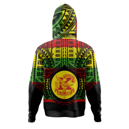 Hawaii Hoodie Kalani High School Reggae Color Polynesian