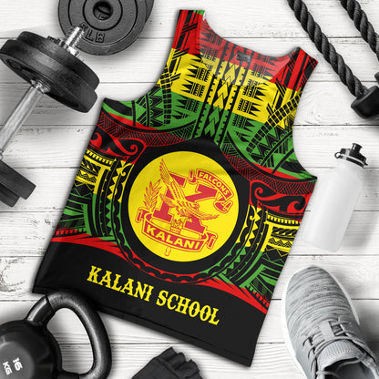 Hawaii Tank Top Kalani High School Reggae Color Polynesian