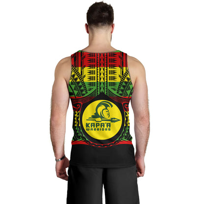 Hawaii Tank Top Kapaa High School Reggae Color Polynesian