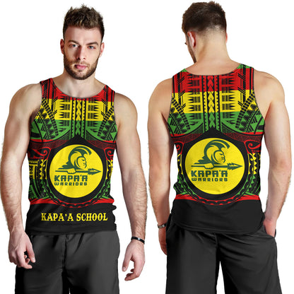 Hawaii Tank Top Kapaa High School Reggae Color Polynesian
