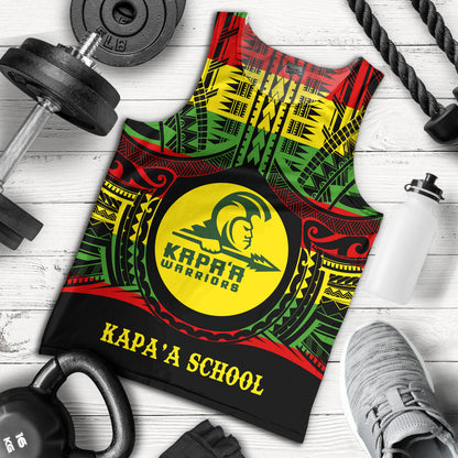 Hawaii Tank Top Kapaa High School Reggae Color Polynesian