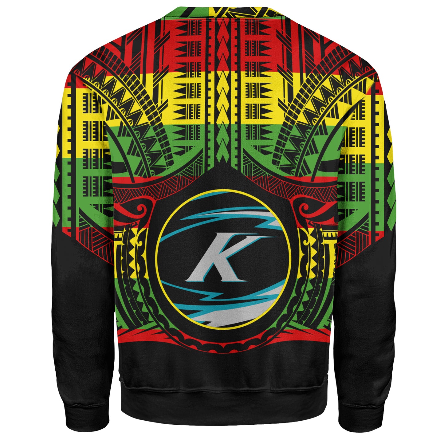 Hawaii Sweatshirt Kapolei High School Reggae Color Polynesian