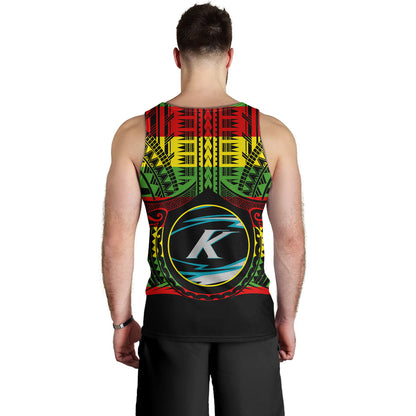 Hawaii Tank Top Kapolei High School Reggae Color Polynesian