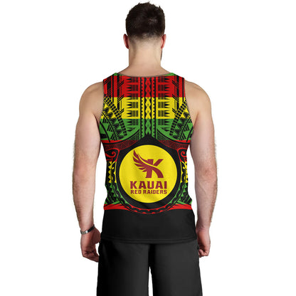 Hawaii Tank Top Kauai High School Reggae Color Polynesian