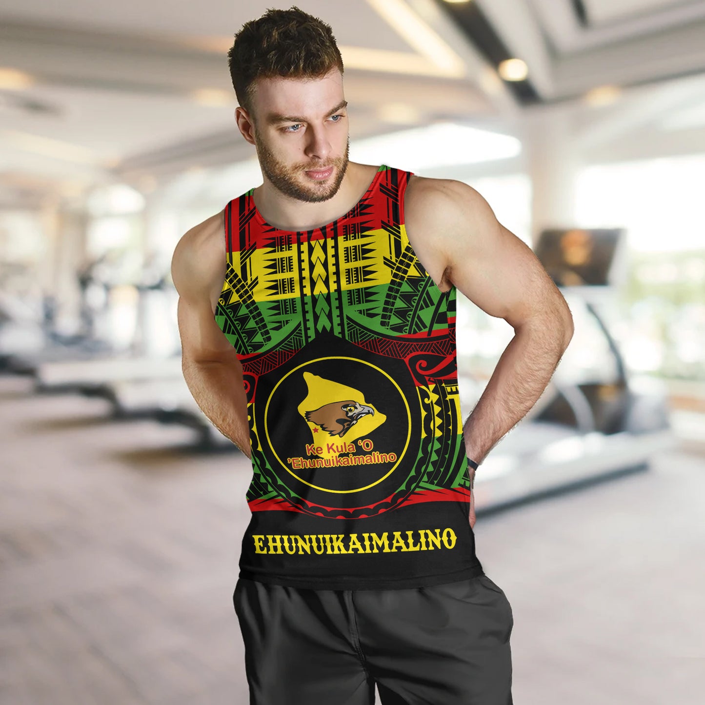 Hawaii Tank Top Ke Kula o Ehunuikaimalino Reggae Color Polynesian