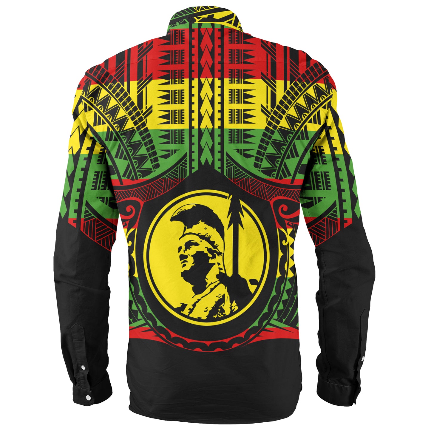 Hawaii Long Sleeve Shirt King Kamekameha Hawaii