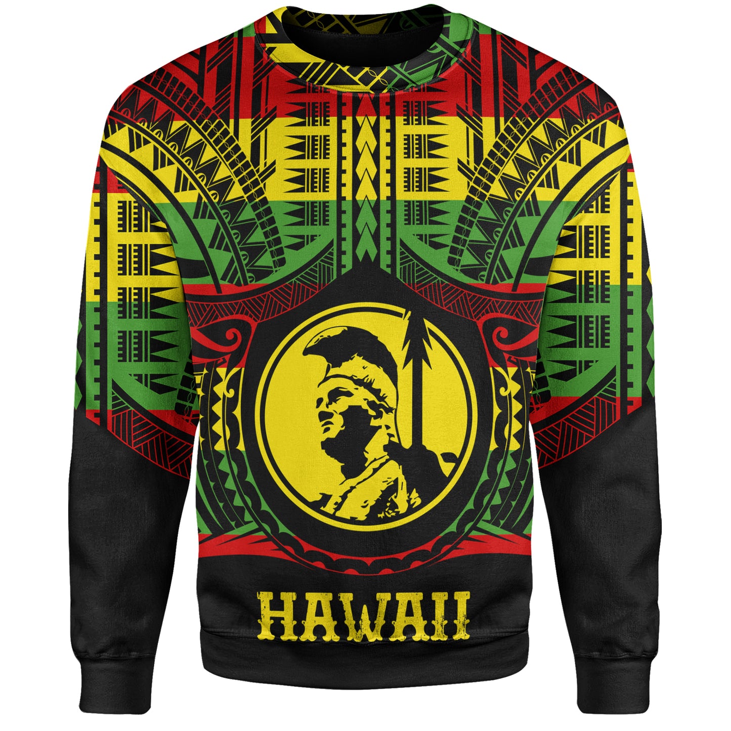 Hawaii Sweatshirt King Kamekameha Hawaii