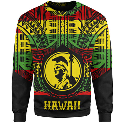Hawaii Sweatshirt King Kamekameha Hawaii
