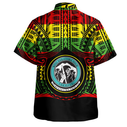Hawaii Hawaiian Shirt King Kekaulike High School Reggae Color Polynesian