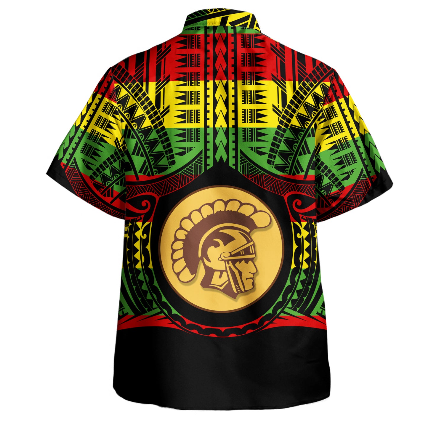 Hawaii Hawaiian Shirt Mililani High School Reggae Color Polynesian