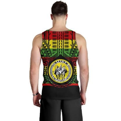 Hawaii Tank Top Waiakea High School Reggae Color Polynesian