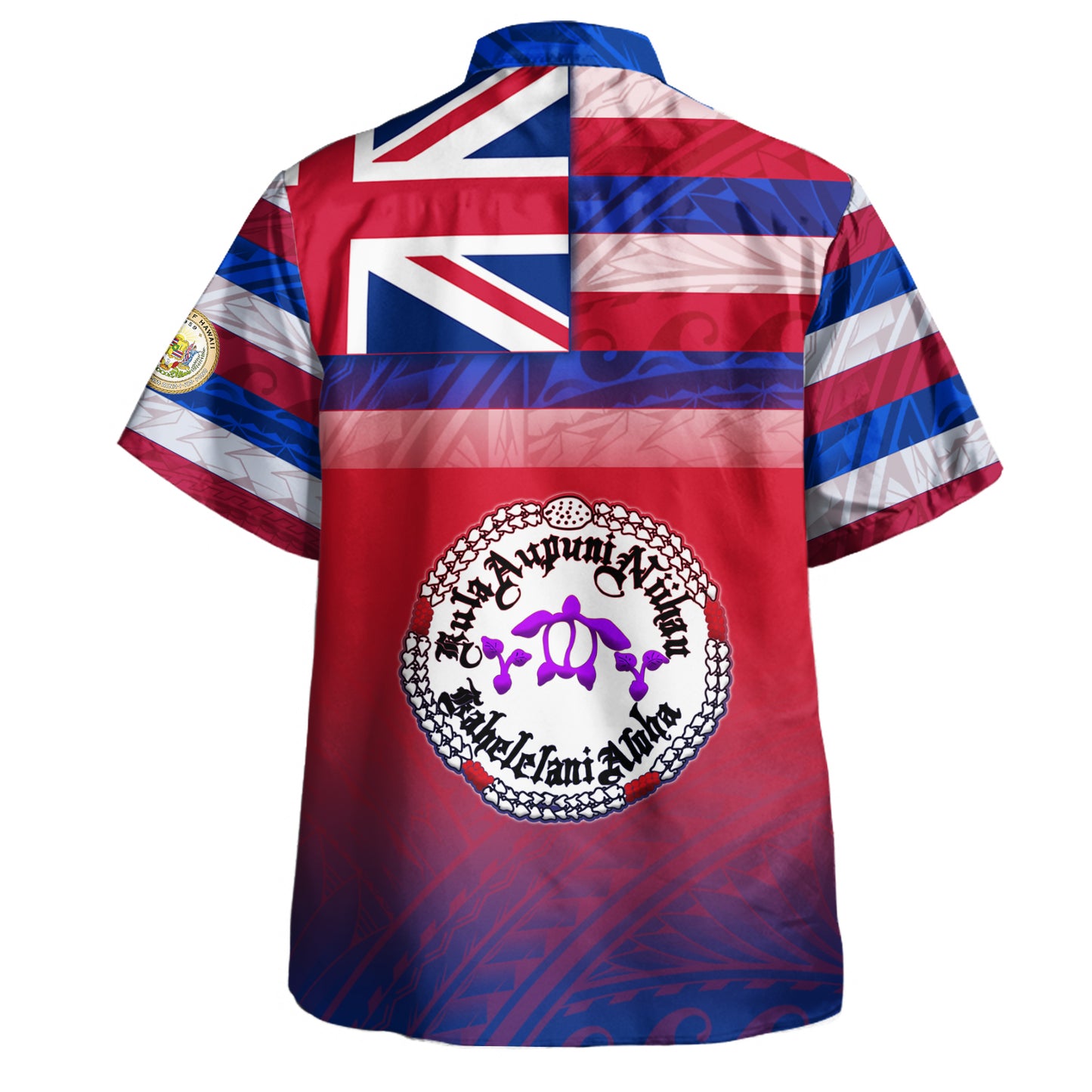 Hawaii Kula Aupuni Niihau A Kahelelani Aloha High School Hawaii Shirt Flag Color With Traditional Patterns