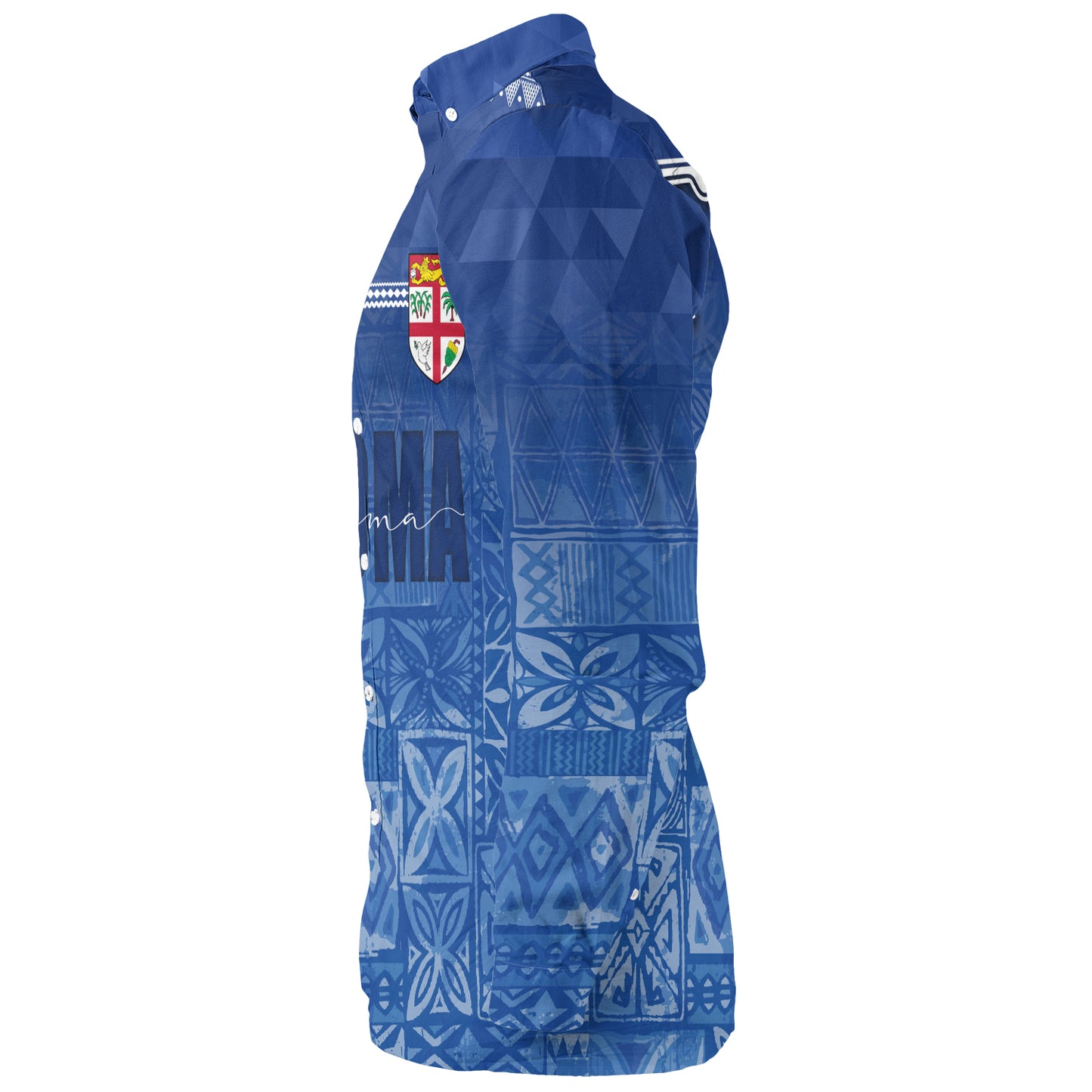 Fiji Long Sleeve Shirt Loloma Fijian Love Polynesian