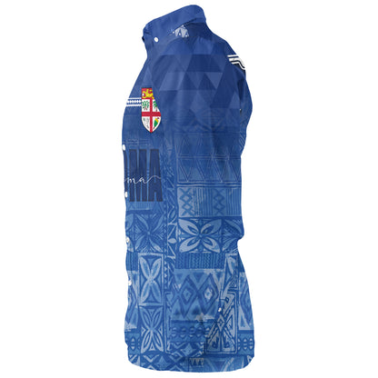 Fiji Long Sleeve Shirt Loloma Fijian Love Polynesian