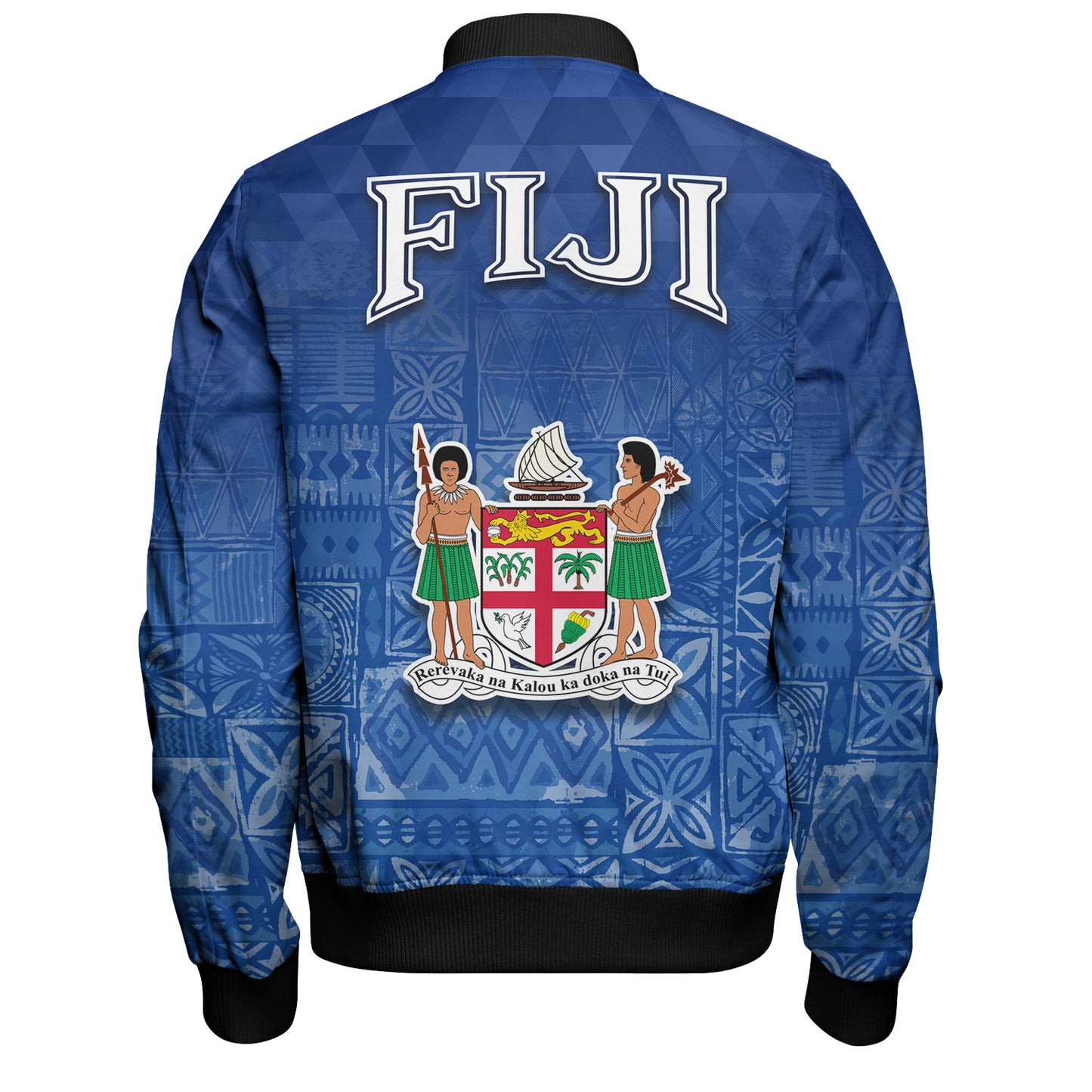 Fiji Bomber Jacket Loloma Fijian Love Polynesian