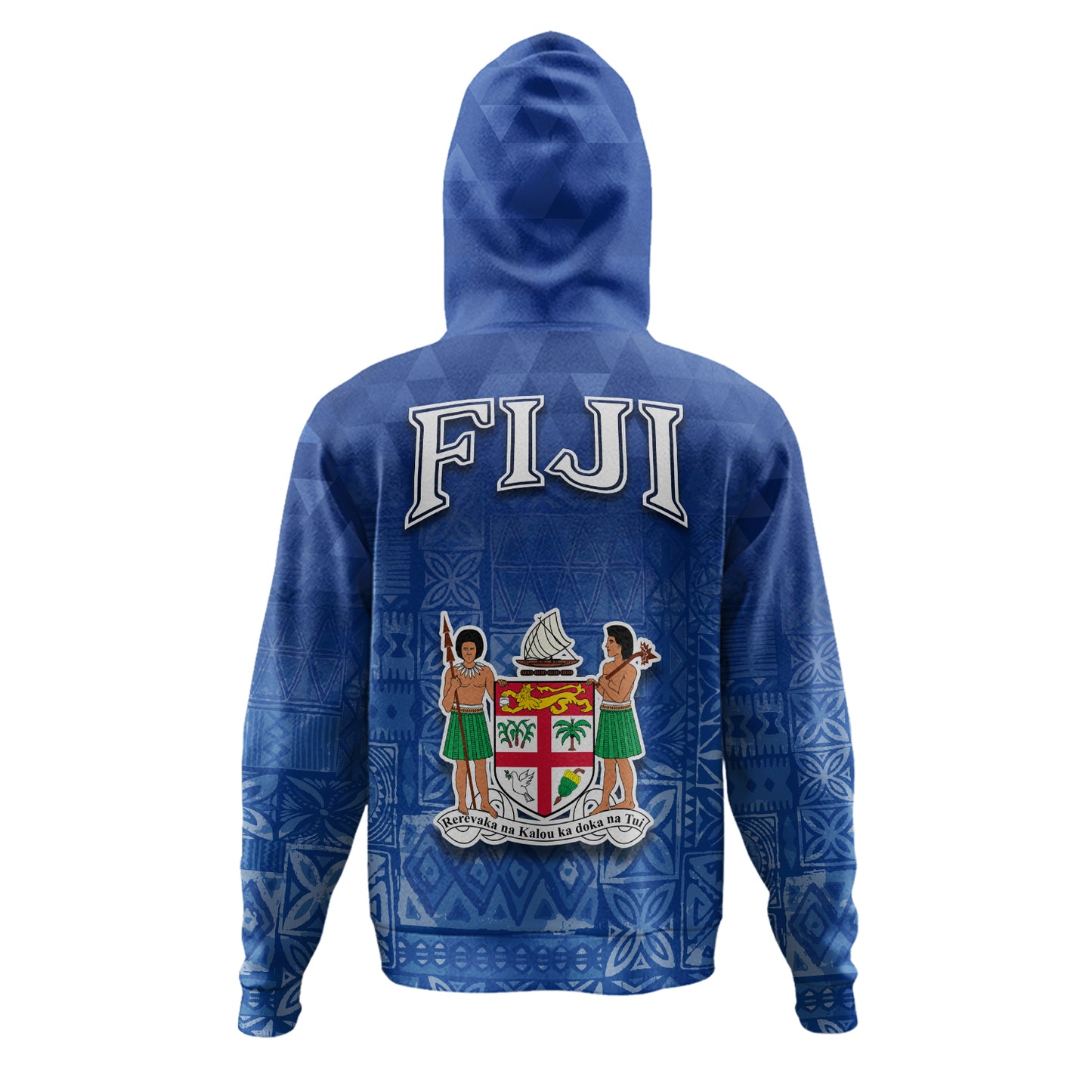 Fiji Hoodie Loloma Fijian Love Polynesian