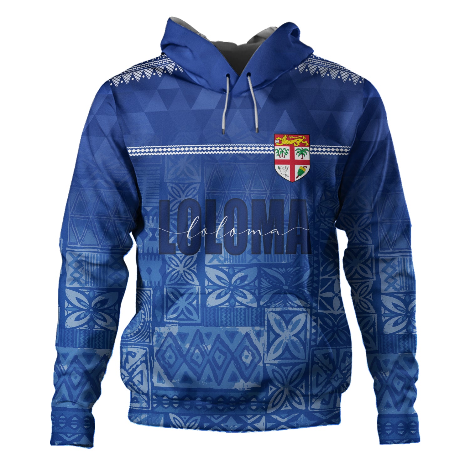 Fiji Hoodie Loloma Fijian Love Polynesian