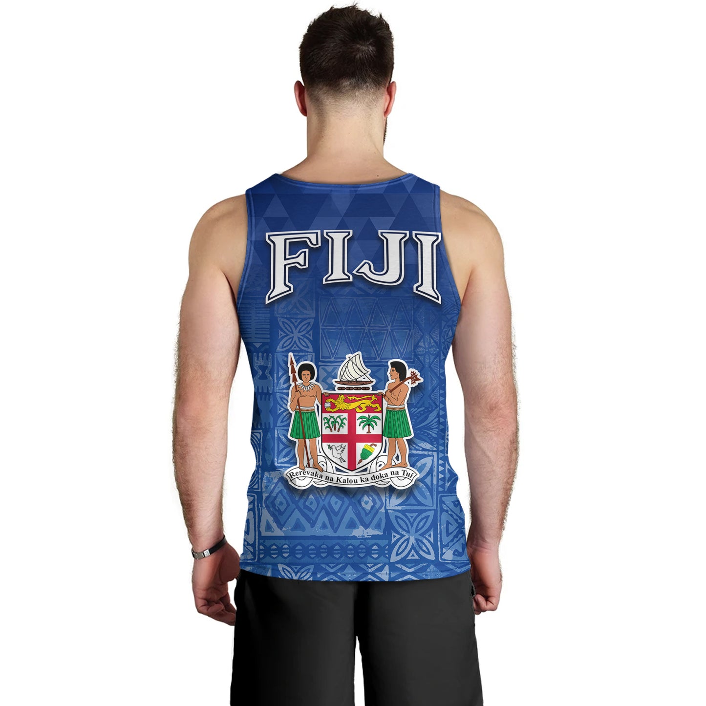 Fiji Tank Top Loloma Fijian Love Polynesian