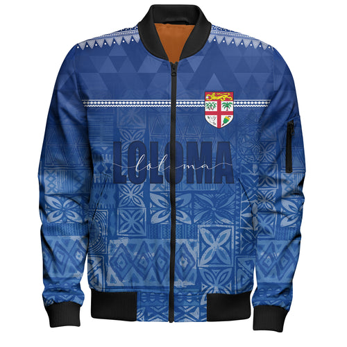 Fiji Bomber Jacket Loloma Fijian Love Polynesian