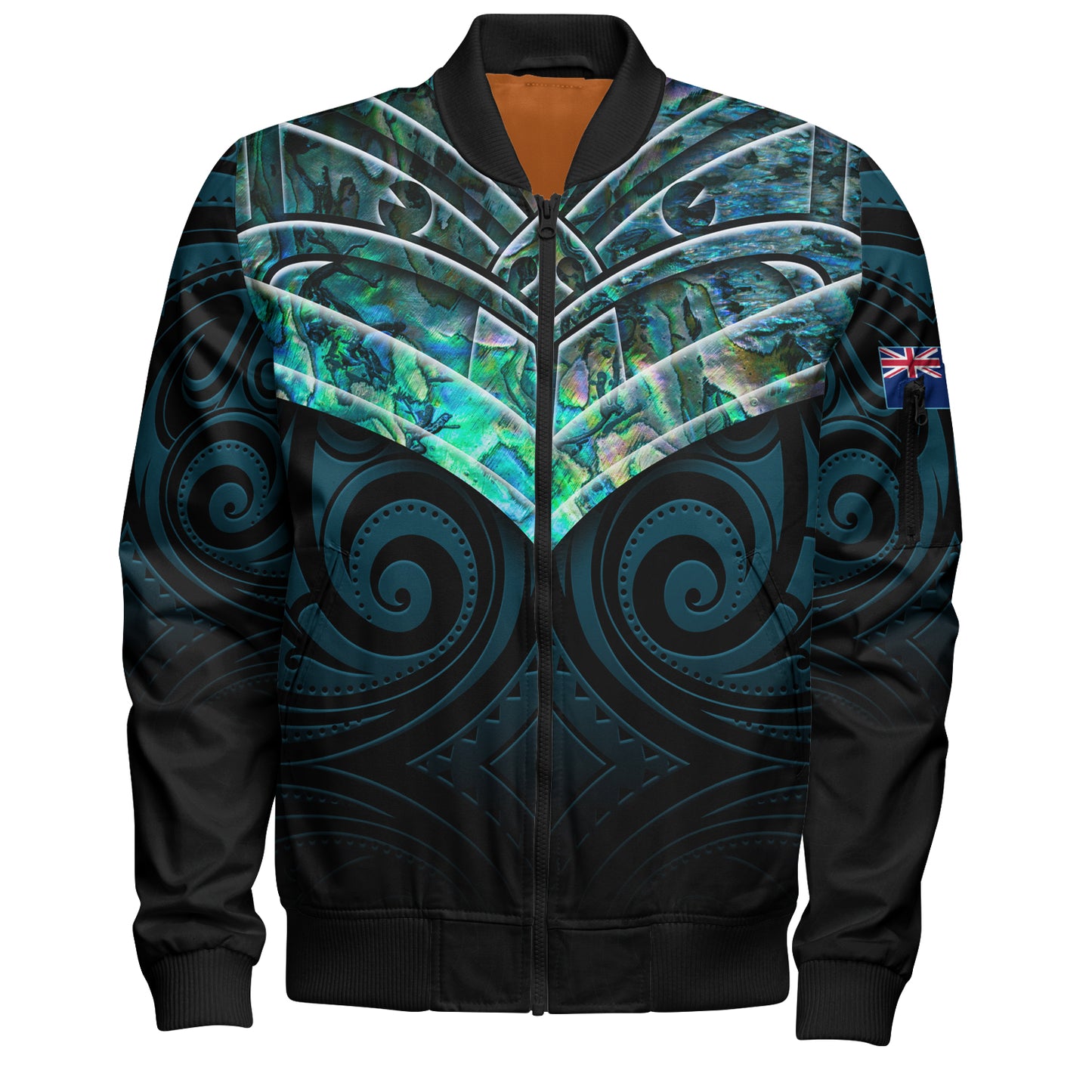New Zealand Bomber Jacket NZ Warriors PÄua Style