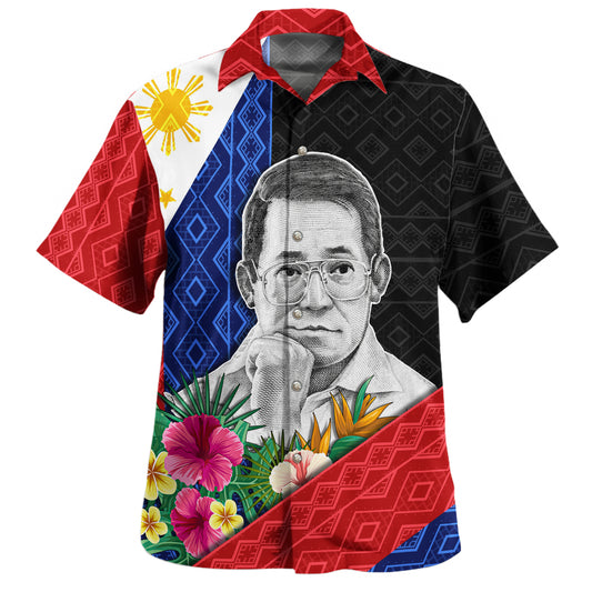 Philippines Filipinos Custom Personalised Hawaiian Shirt Polynesian Tropical Summer