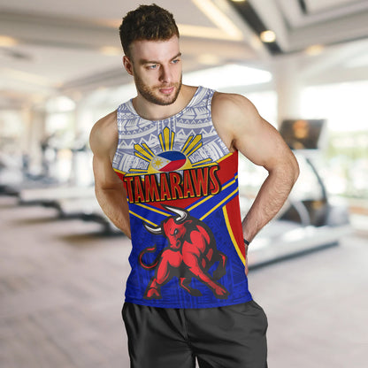 Philippines Filipinos Tank Top Tamaraws Mascot Sport Style