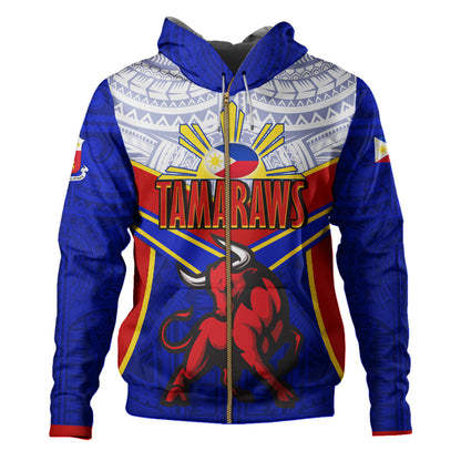 Philippines Filipinos Hoodie Tamaraws Mascot Sport Style