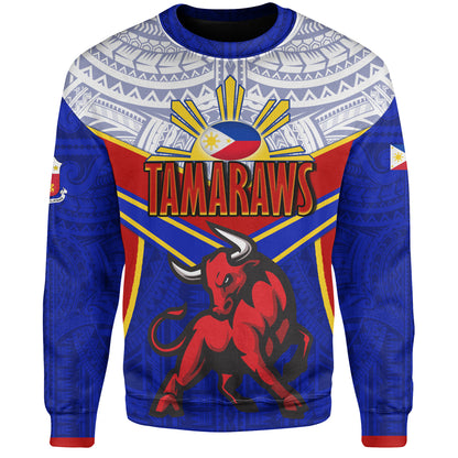 Philippines Filipinos Sweatshirt Tamaraws Mascot Sport Style