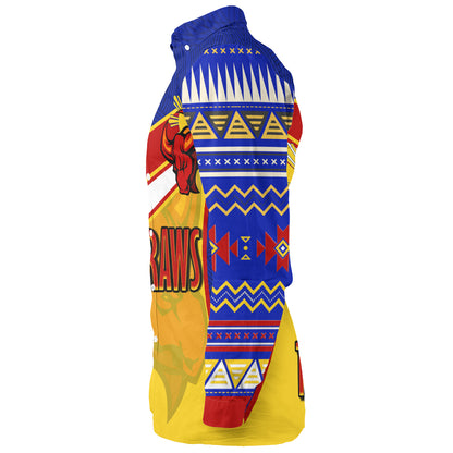 Philippines Filipinos Long Sleeve Shirt Tamaraws Mascot With Flag