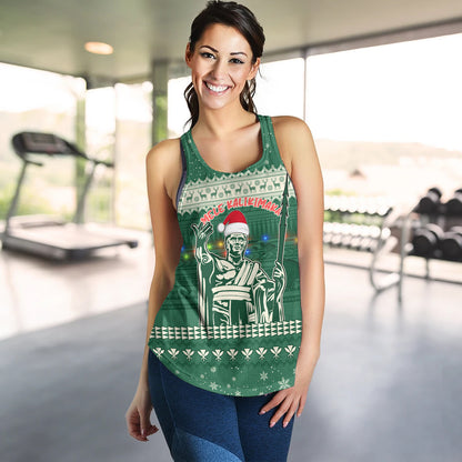 Hawaii Women Tank Christmas Hawaii King Tribal Pattern