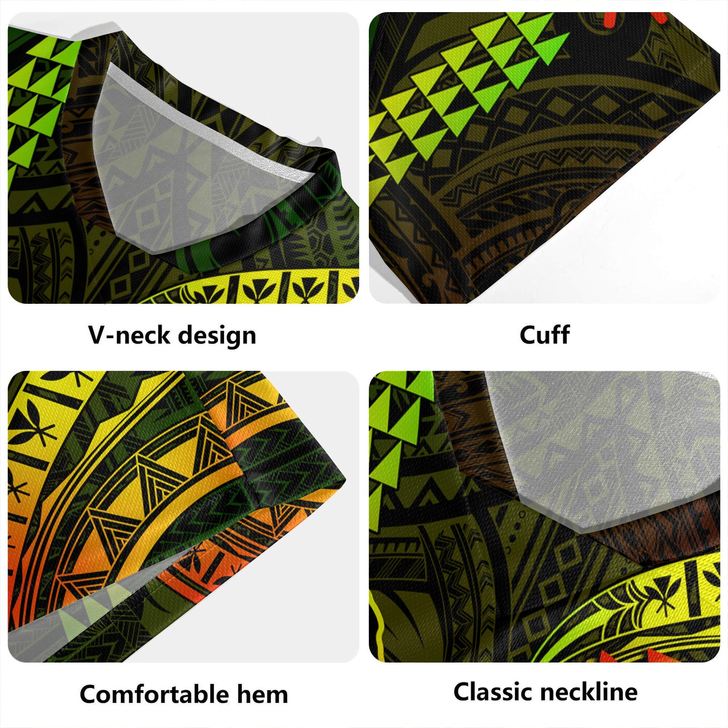 Hawaii Rugby Jersey Pray For Maui Polynesian Pattern