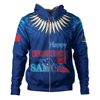 Samoa Hoodie Happy Independence Day Samoa