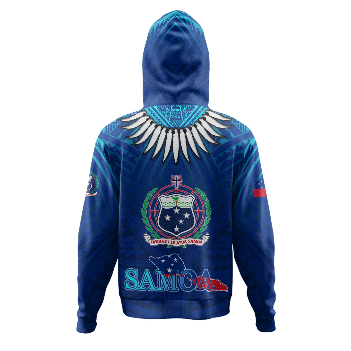 Samoa Hoodie Happy Independence Day Samoa