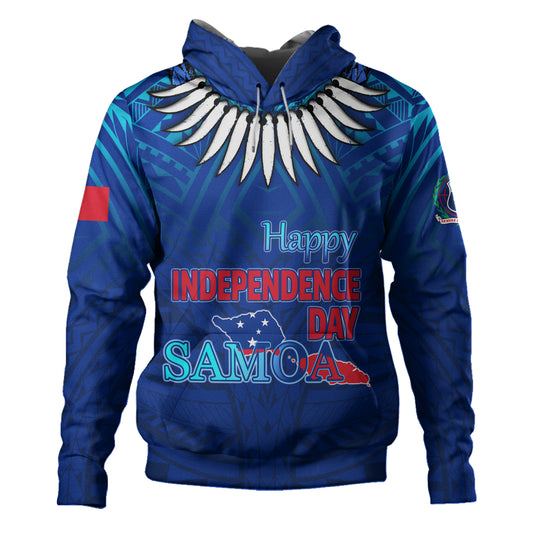 Samoa Hoodie Happy Independence Day Samoa