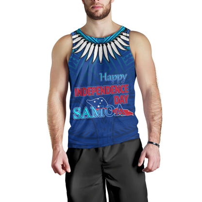 Samoa Tank Top Happy Independence Day Samoa