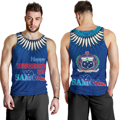 Samoa Tank Top Happy Independence Day Samoa